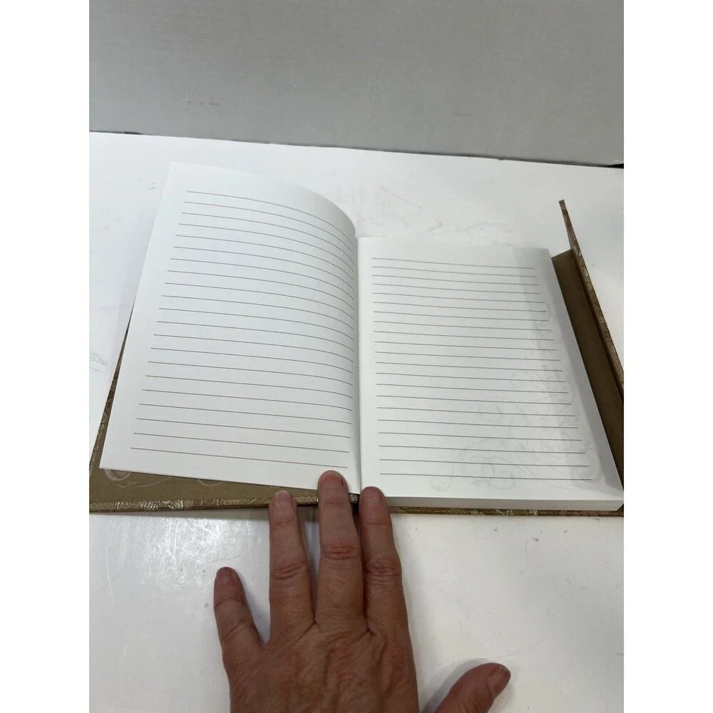 Markings By Gibson Brocade Fabric covered Journal Notebook Hardcover Diary NEW